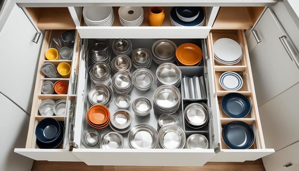 above cabinet storage