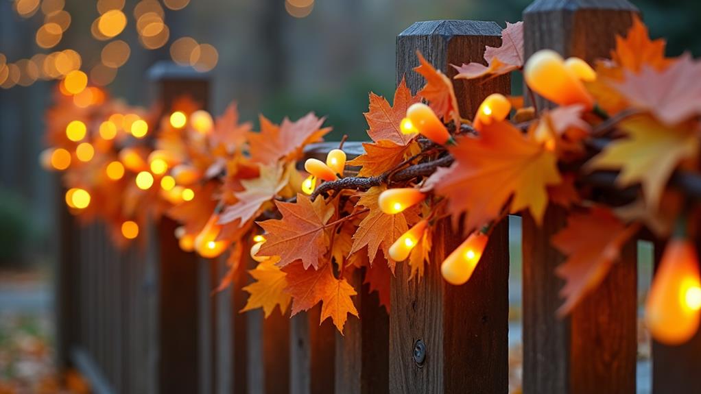 candy corn fall decor