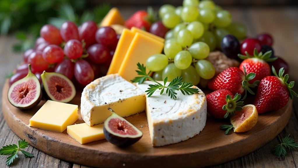 cheese and fruit harmony