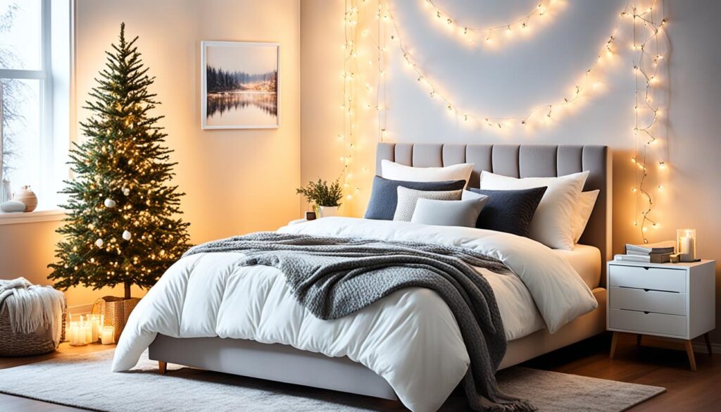 cozy bedroom lighting