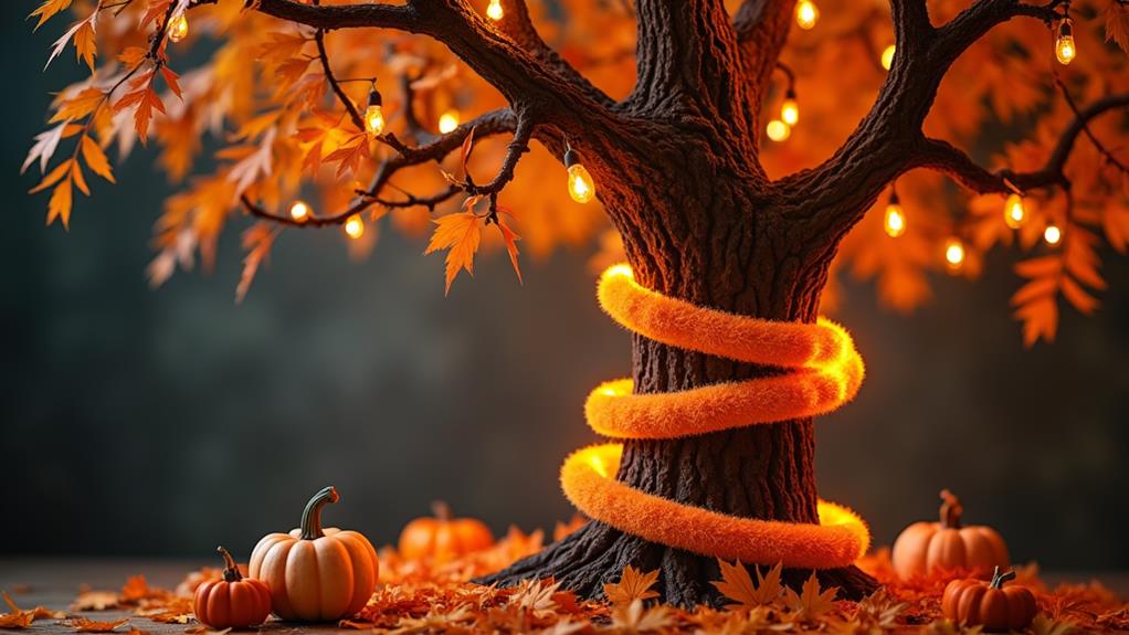 fall decorations with whimsy