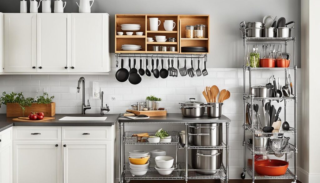 flexible kitchen storage