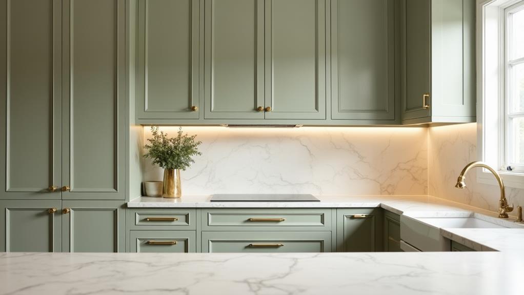 luxurious kitchen surface choice