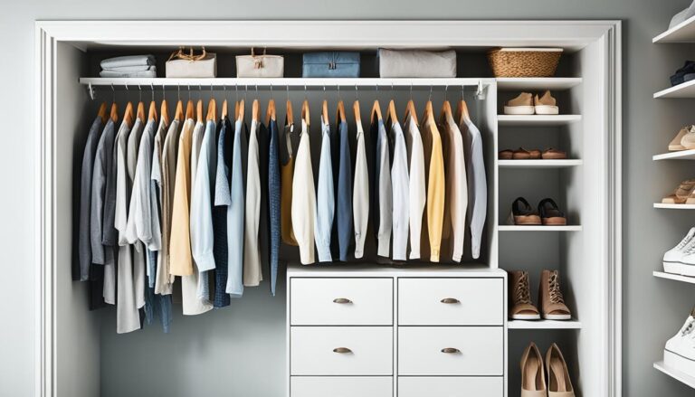 small closet organization