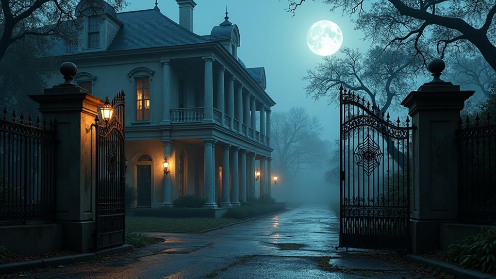 spooky antebellum southern homes