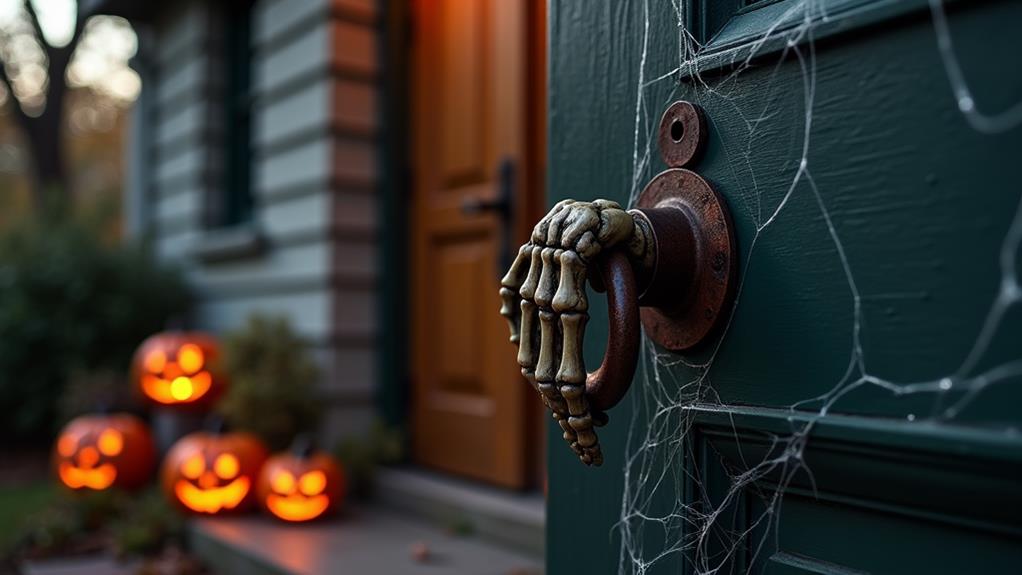 spooky door decoration accessory