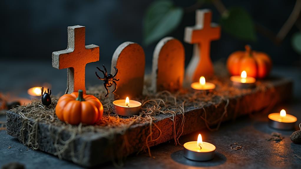 spooky table decoration idea