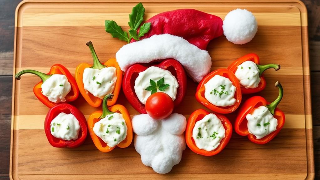 adorable holiday veggie idea