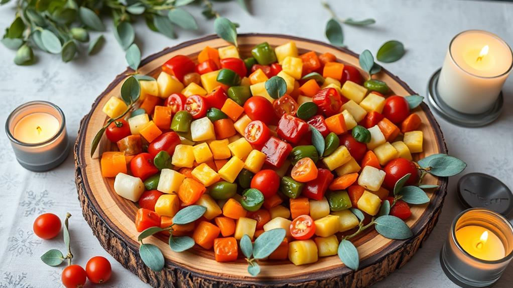 assortment of small vegetables