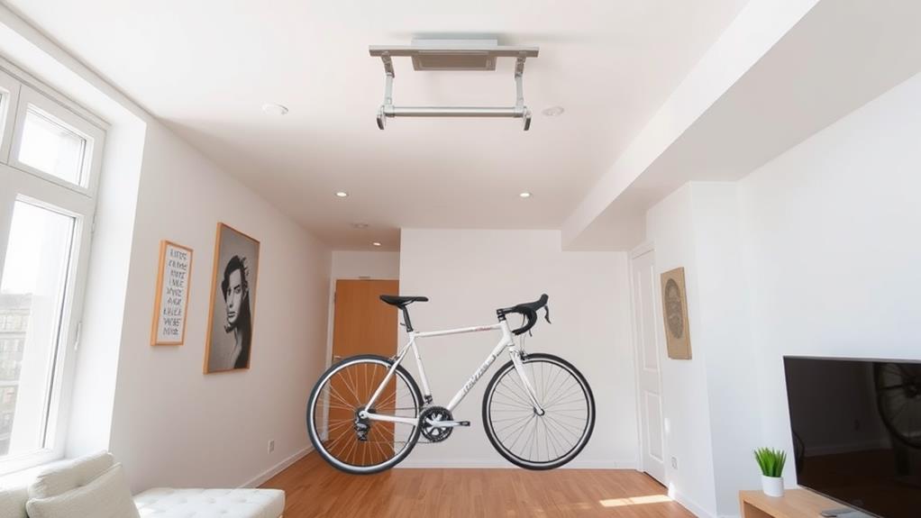 bike storage space saver