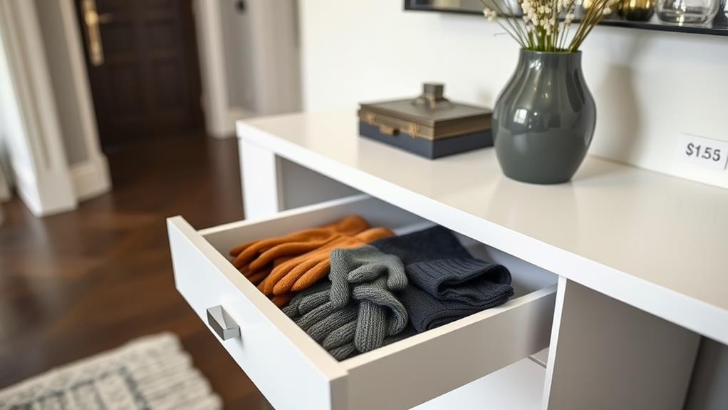 clever storage for accessories