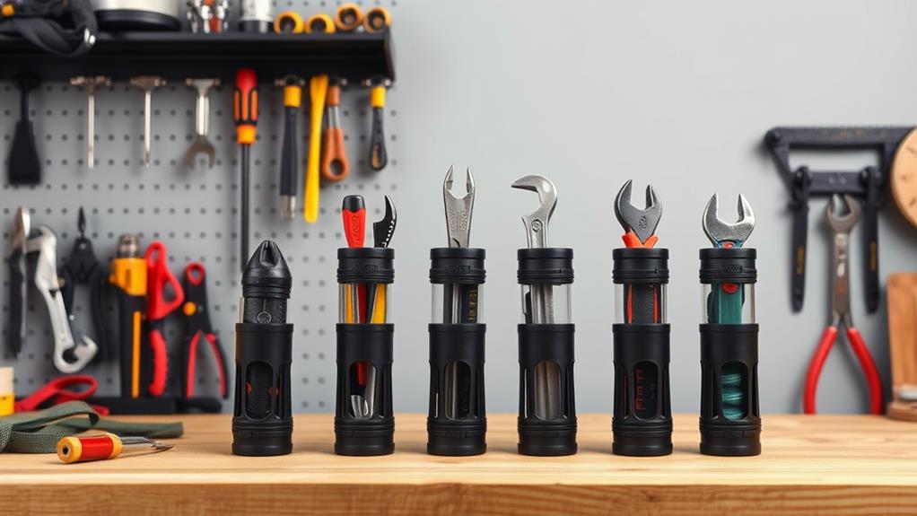 compact storage for tools