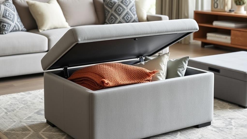 concealed furniture storage space