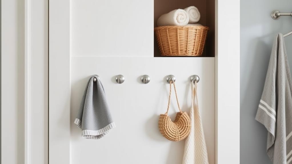 convenient storage for bathroom