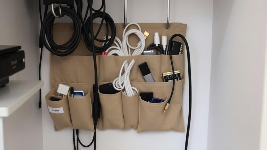 cord management storage solution