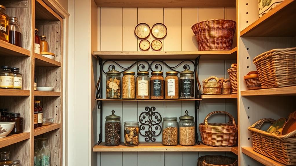 country chic storage solution