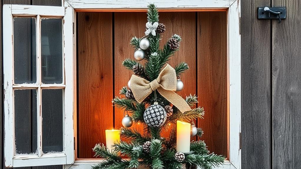 country inspired holiday decor