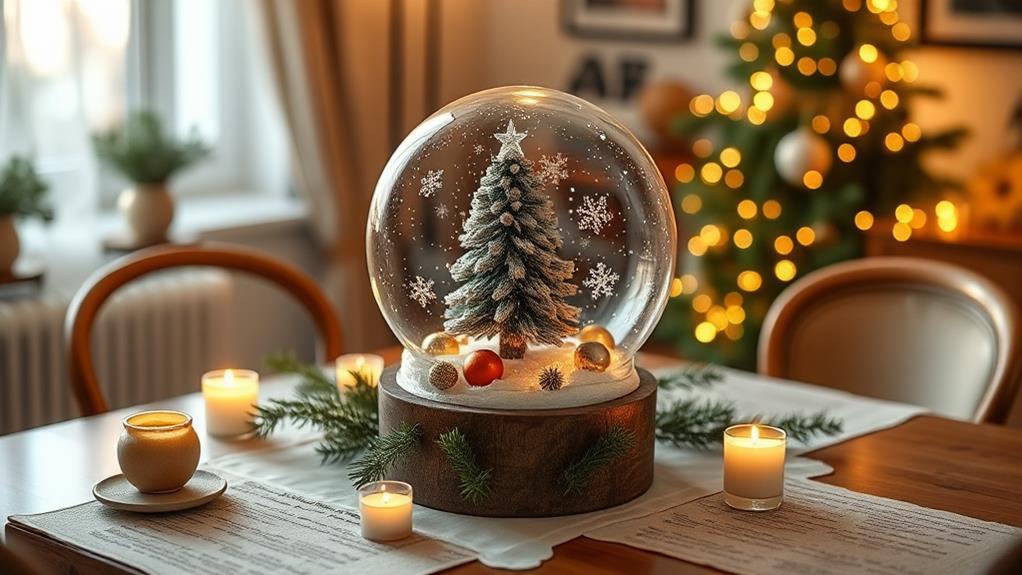 create winter wonderland decor