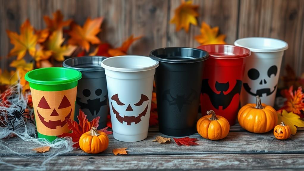 creative spooky drinkware designs