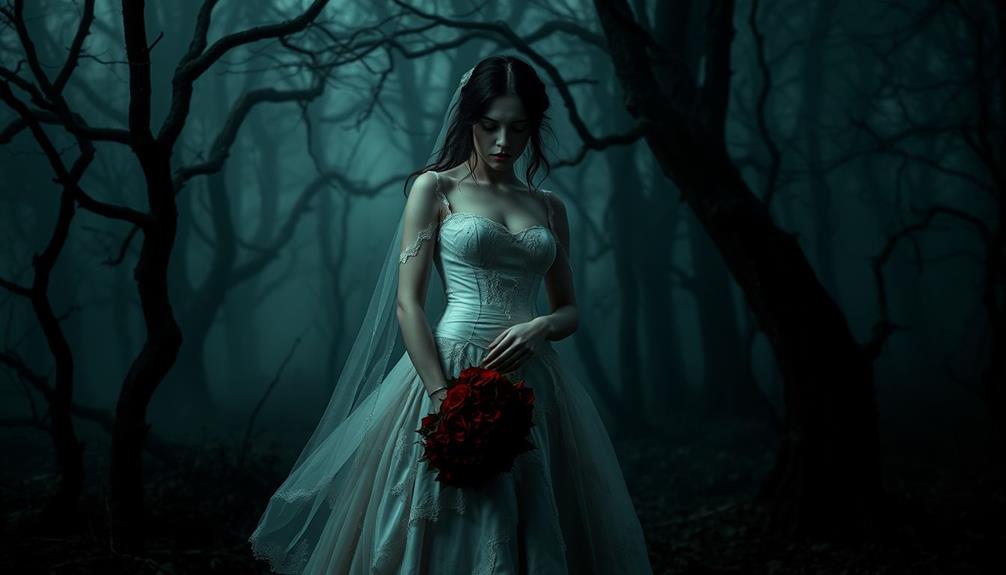 dark romance wedding ideas