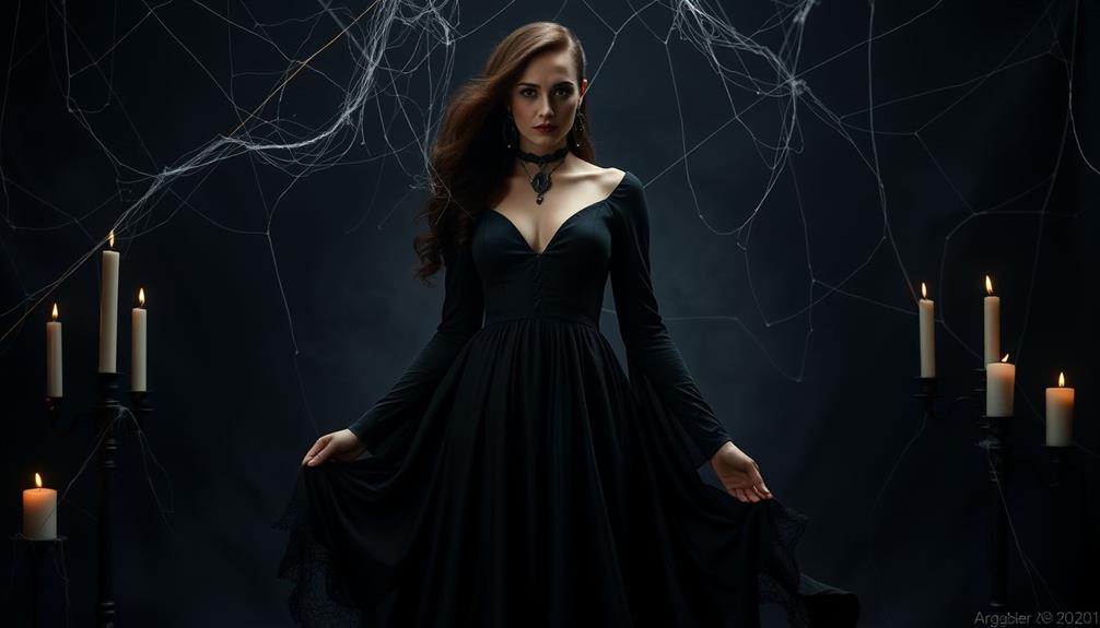 darkly elegant macabre style