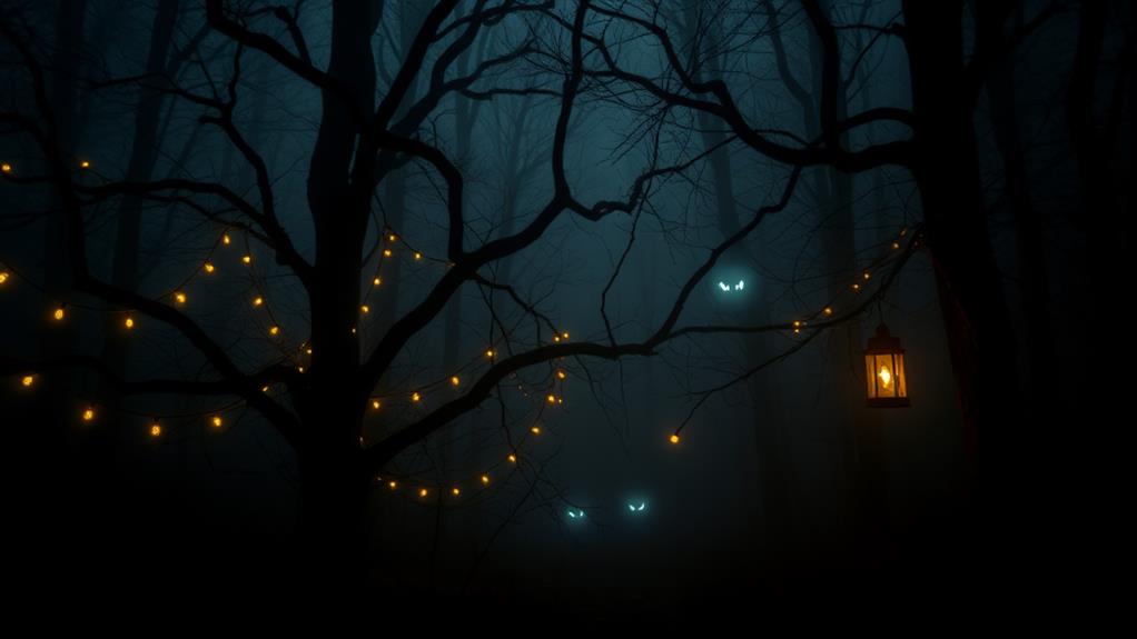 eerie ambient light displays