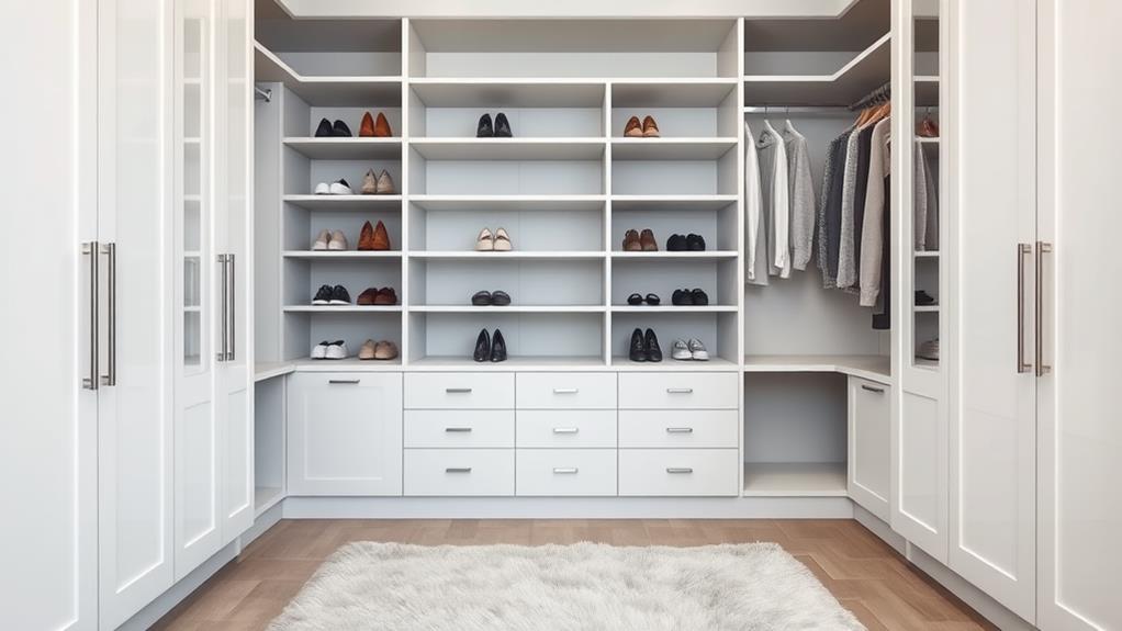 elegant footwear storage solution