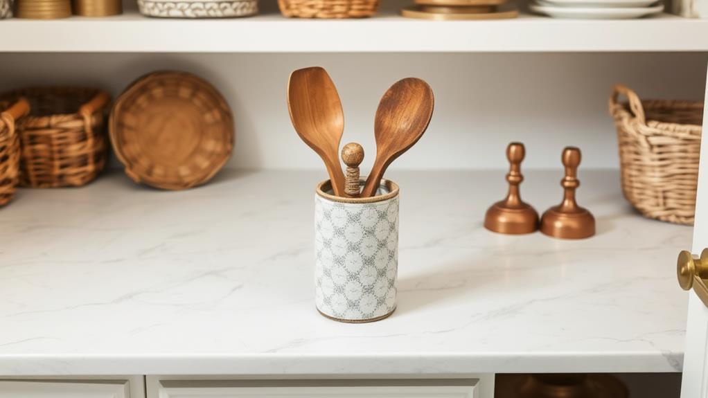 elegant kitchen storage solution