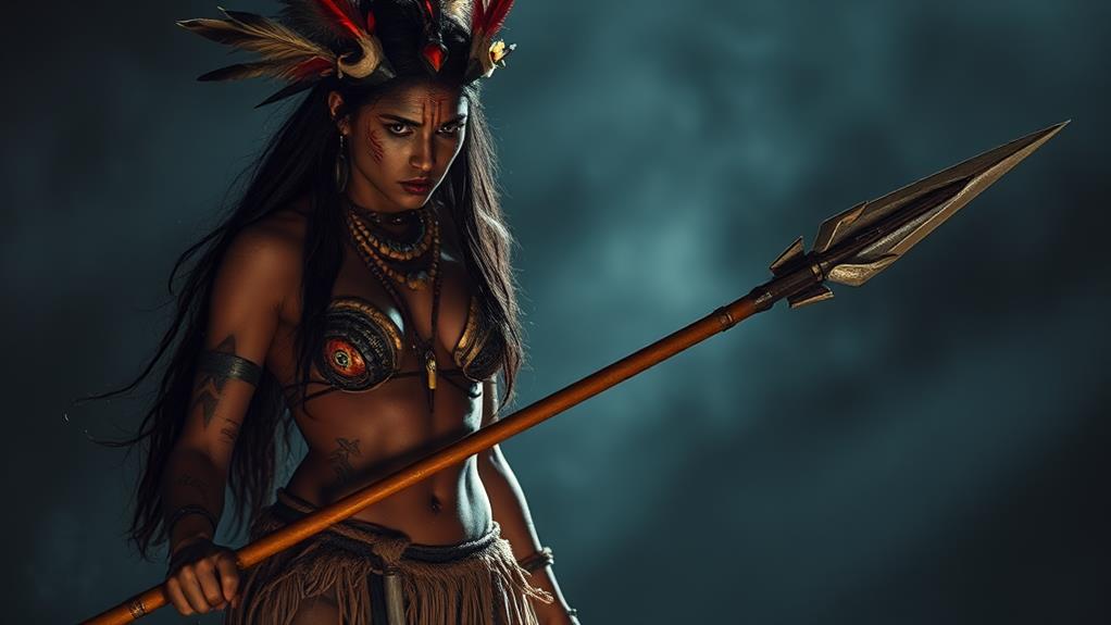 fearsome female tribal ruler