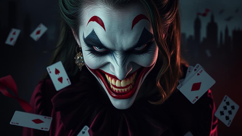 female joker costume twist