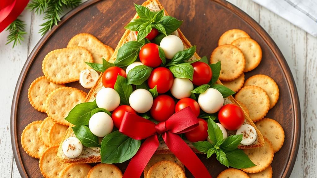 festive holiday appetizer display