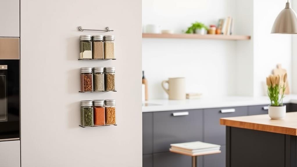 holds spices with magnet