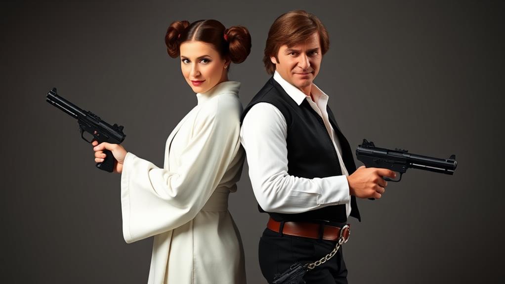 iconic star wars duo