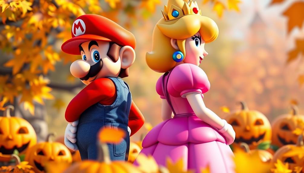 mario rescues the princess