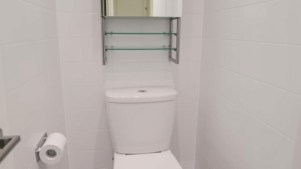 maximize bathroom space efficiently