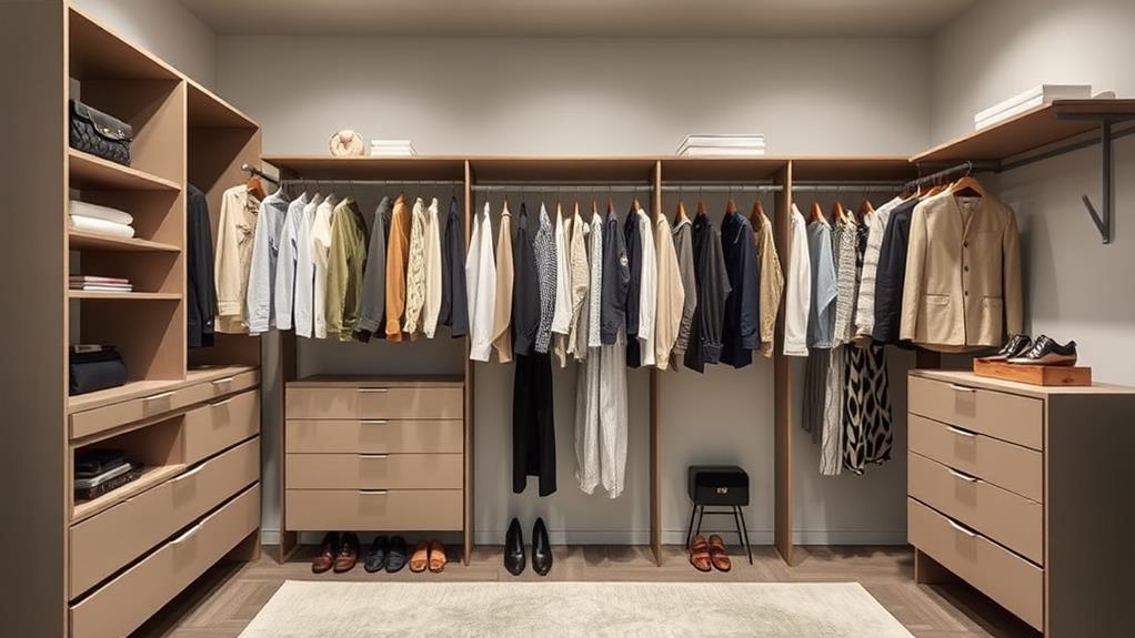 maximize closet storage capacity