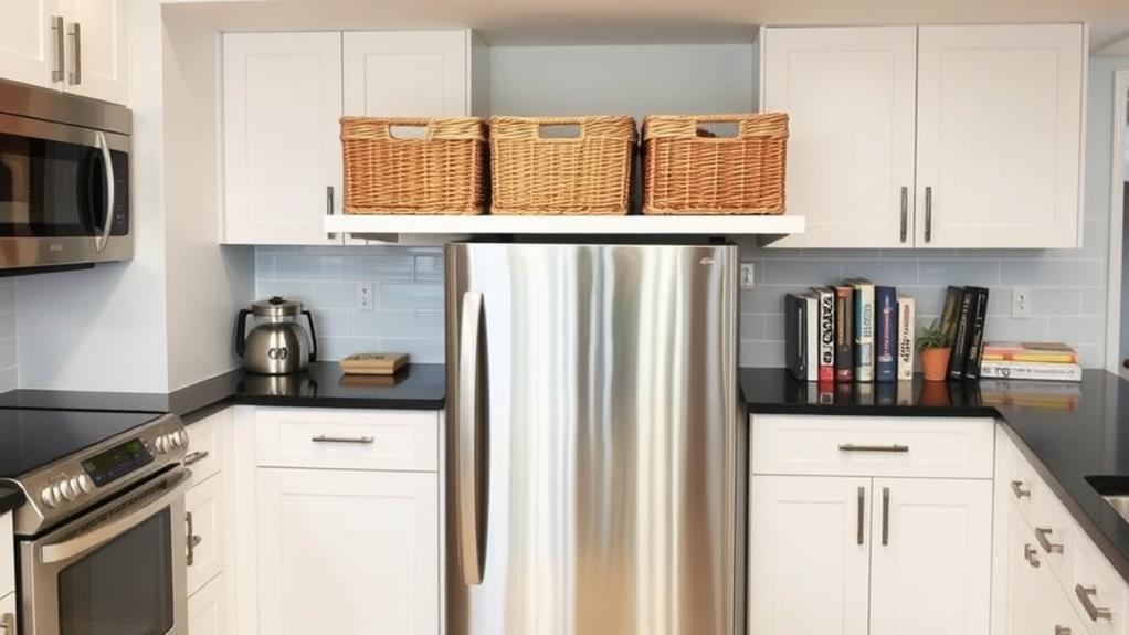 maximize fridge storage space