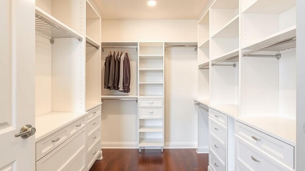 maximizing closet storage space