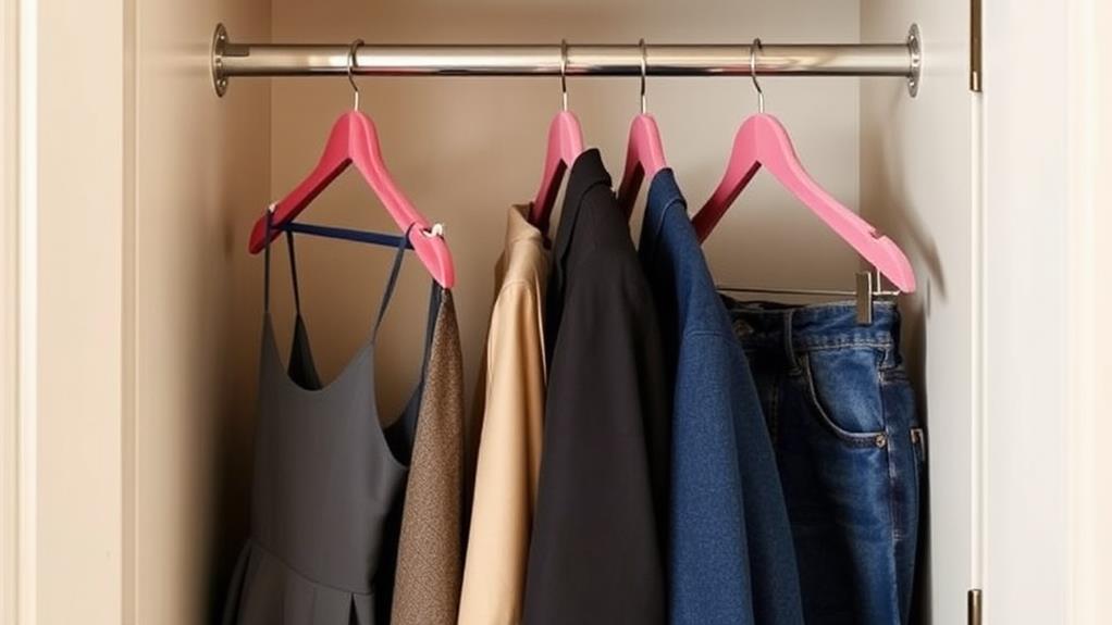 maximizing closet storage space