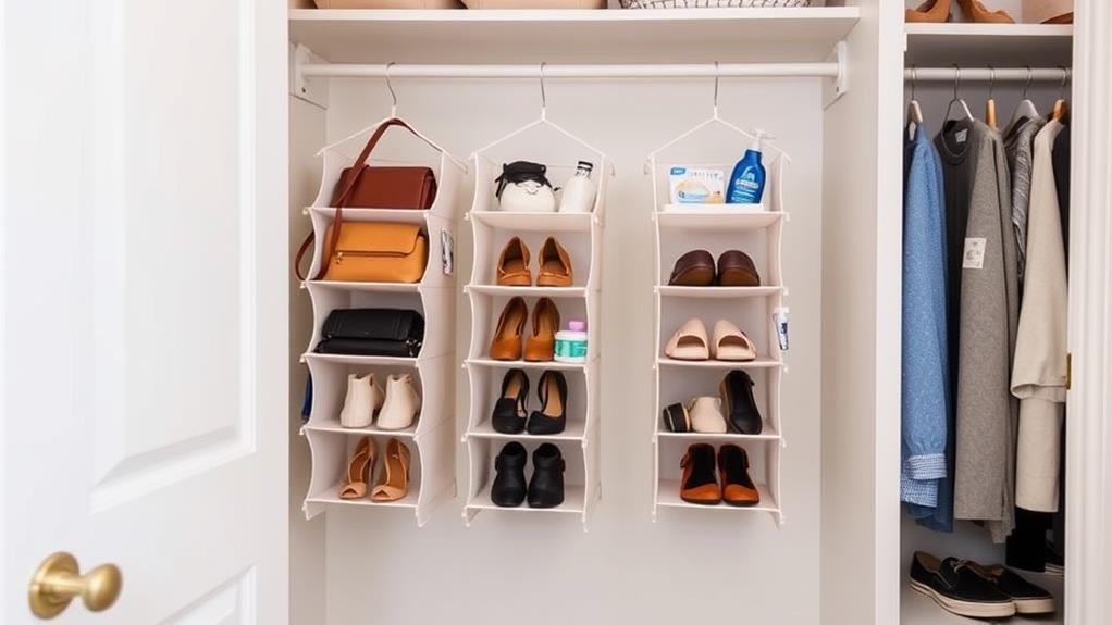 maximizing closet storage space