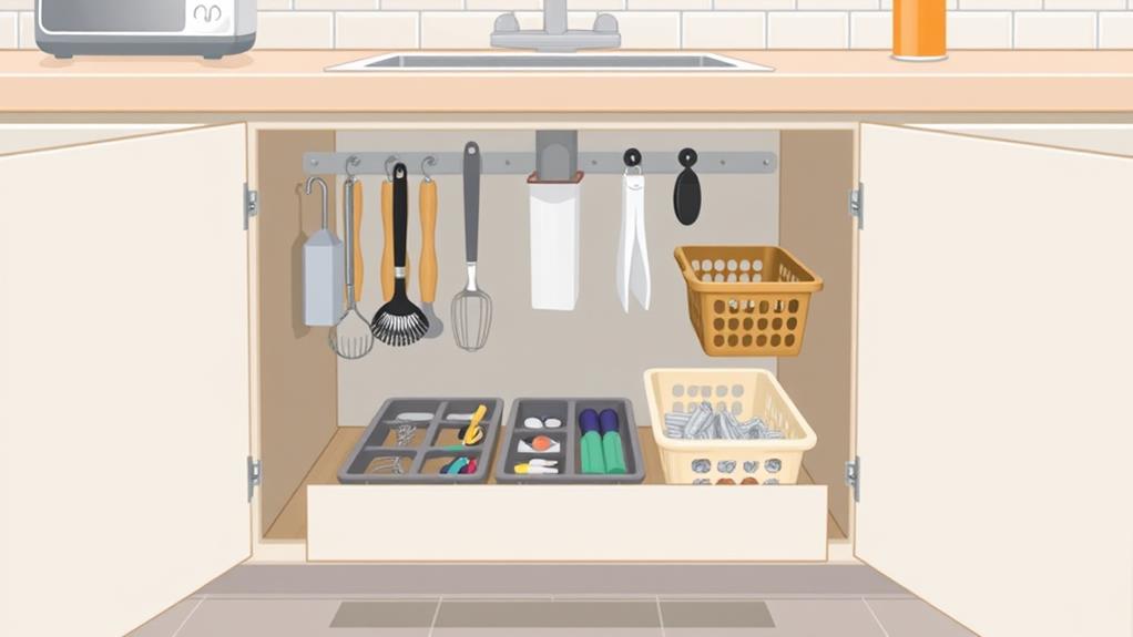 maximizing kitchen storage space