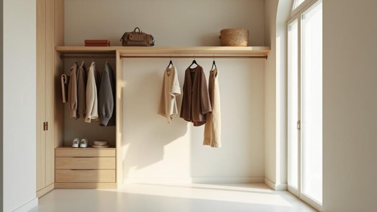 maximizing small closet space