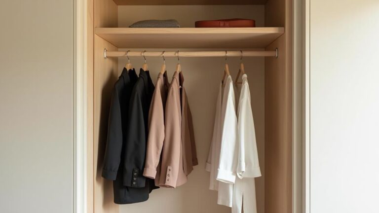 maximizing small closet space