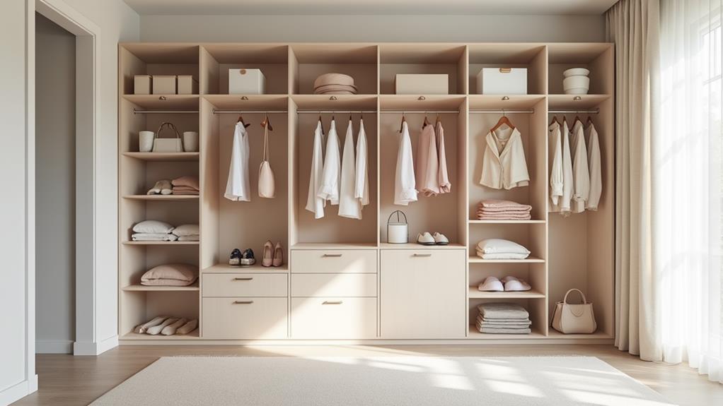 maximizing small closet space