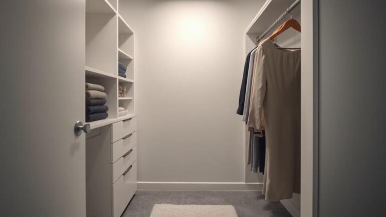 maximizing small closet space