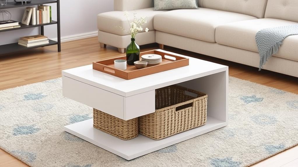 maximizing small table areas