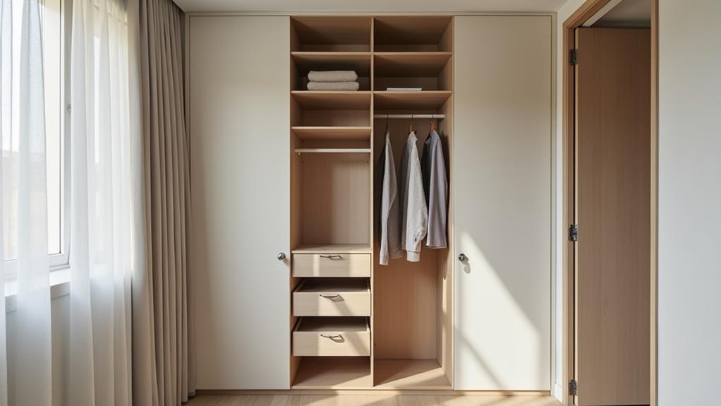 maximizing space in closets