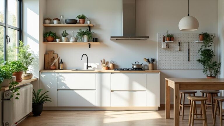 maximizing space in kitchen