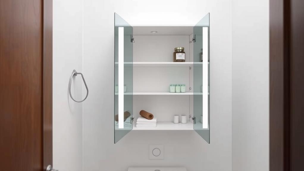 mount bathroom storage unit