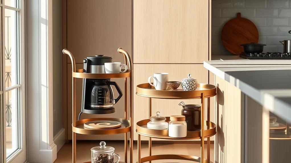 multi level coffee display stand